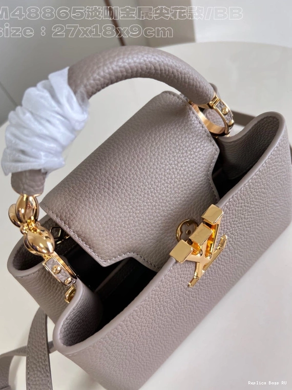 Affordable CAPUCINES VUITTON BB-27*18*9CM LOUIS 0718